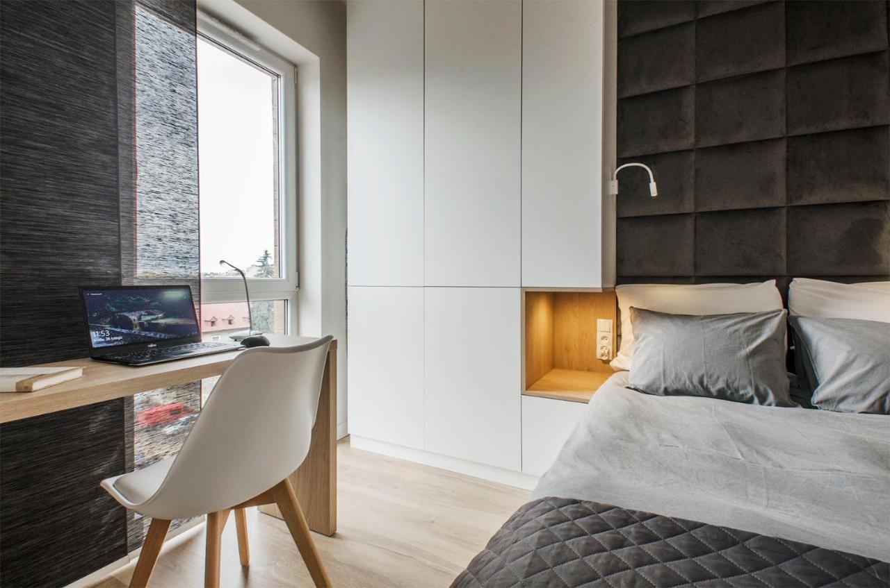 Sky Home- Ilumino Apartment -Centrum, Parking, Klimatyzacja, Dostep Na Kod Łódź Exteriör bild