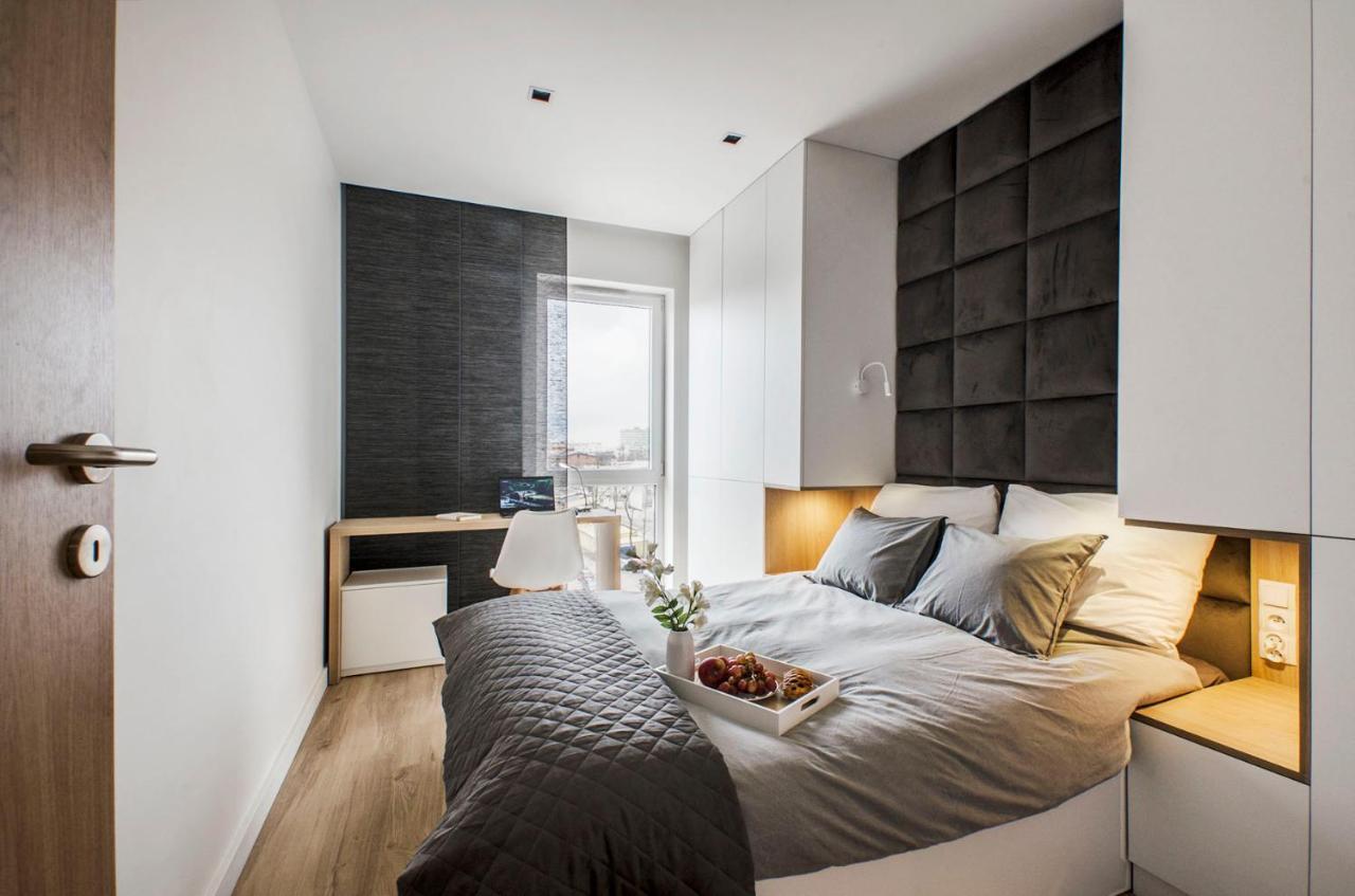 Sky Home- Ilumino Apartment -Centrum, Parking, Klimatyzacja, Dostep Na Kod Łódź Exteriör bild